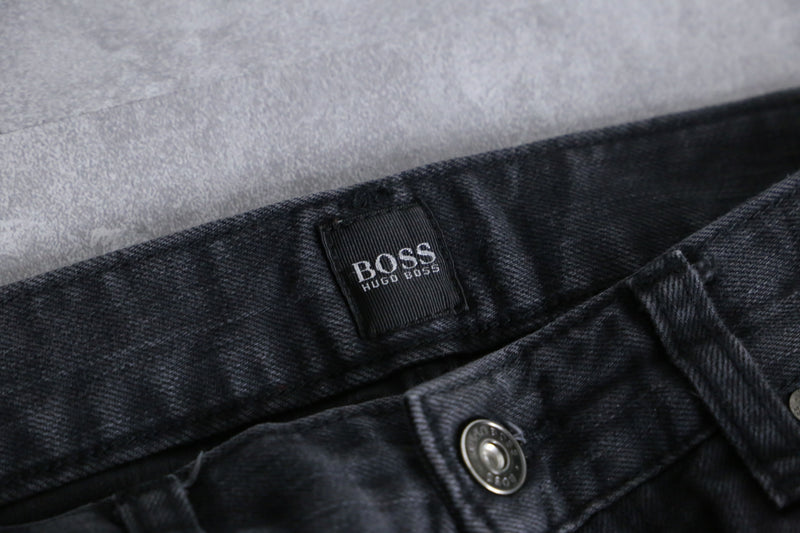 "HUGO BOSS" straight silhouette pants