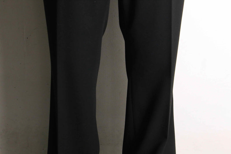 "Lauren RL" black color low rise flare silhouette slacks