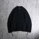 1990s Eddie Bauer half zip cotton knit
