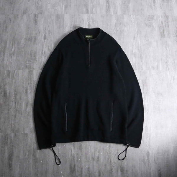 1990s Eddie Bauer half zip cotton knit