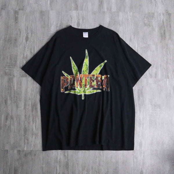 "PANTERA" Leaf Graphics print tee