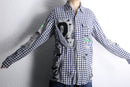 "Re:make" clash Tee docking design shirt