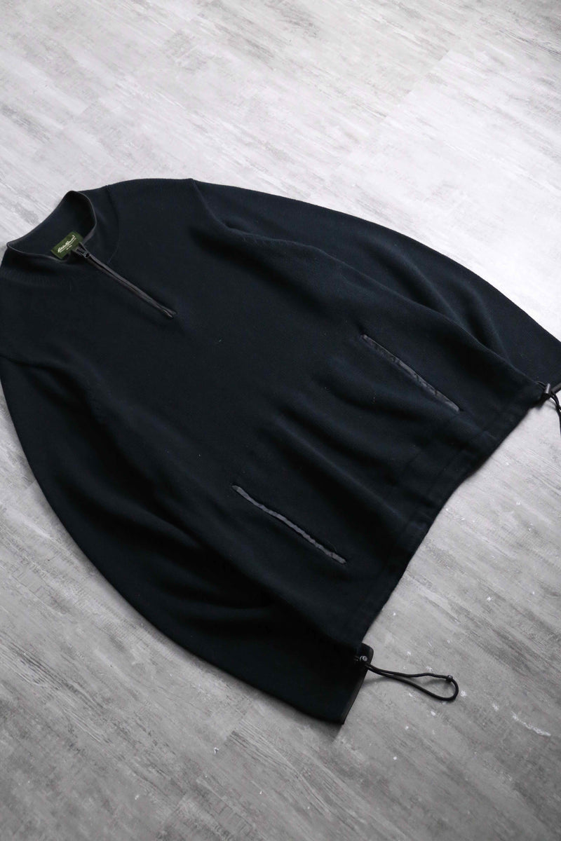 1990s Eddie Bauer half zip cotton knit