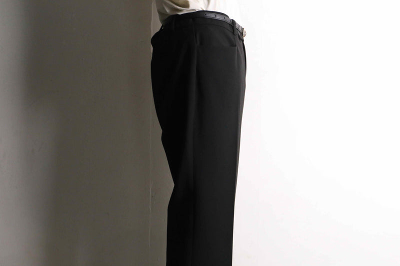 "Lauren RL" black color low rise flare silhouette slacks