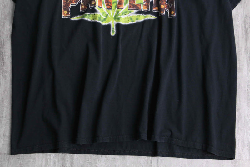 "PANTERA" Leaf Graphics print tee
