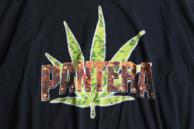 "PANTERA" Leaf Graphics print tee