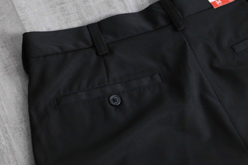 "IZOD" dead stock black slacks short pants