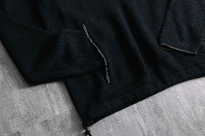 1990s Eddie Bauer half zip cotton knit