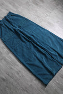 2000s emerald green corduroy cargo pants