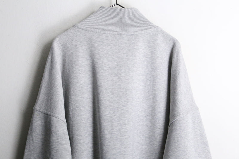 "Calvin Klein Jeans" high neck silhouette half zip sweat