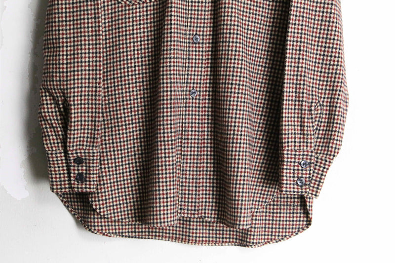 70s “PENDLETON” wool check shirt