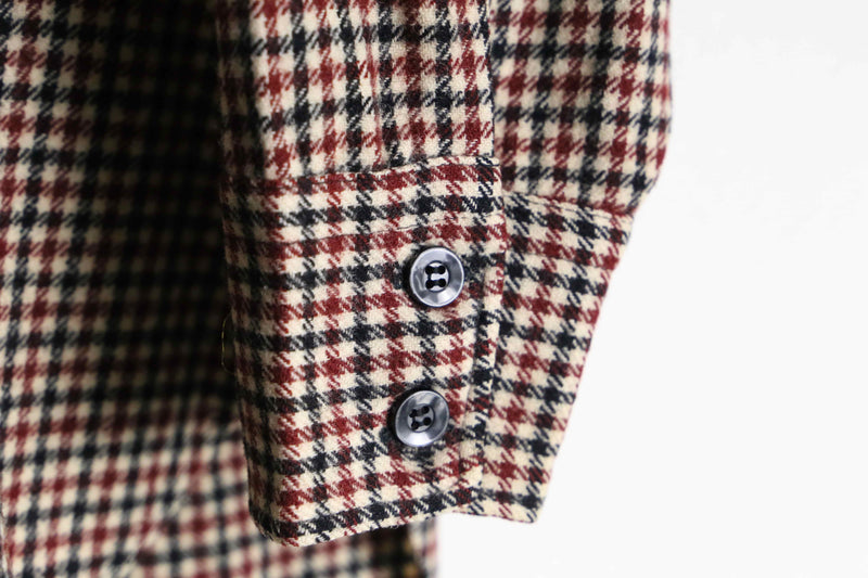 70s “PENDLETON” wool check shirt