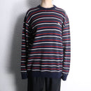 “LACOSTE” mulch color border knit