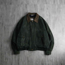 1980s leather switch aviator jacket