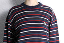 “LACOSTE” mulch color border knit