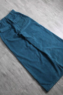 2000s emerald green corduroy cargo pants