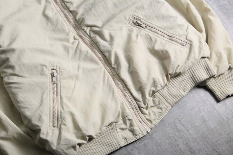 1970-80s Eddie Bauer fleece lining bomber jacket