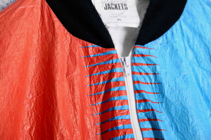 1990s all over pattern tyvek jacket