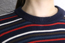 “LACOSTE” mulch color border knit