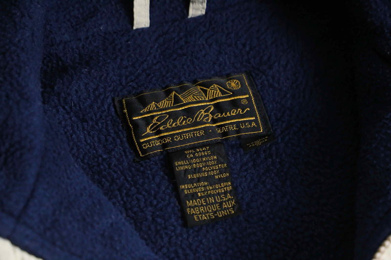 1970-80s Eddie Bauer fleece lining bomber jacket