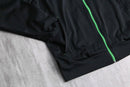 "adidas" green tone 3line track jacket