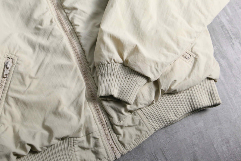 1970-80s Eddie Bauer fleece lining bomber jacket