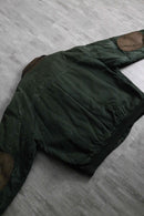 1980s leather switch aviator jacket