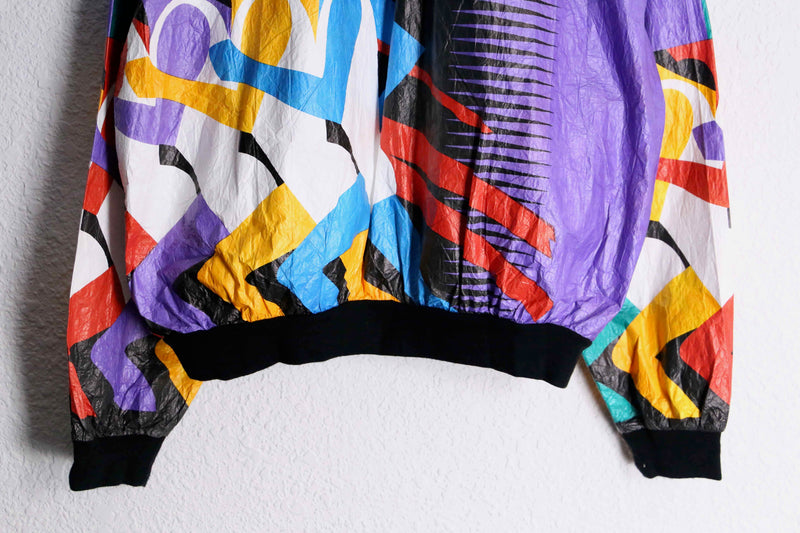 1990s all over pattern tyvek jacket