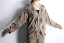 light brown argyle check cardigan