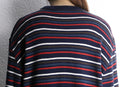 “LACOSTE” mulch color border knit