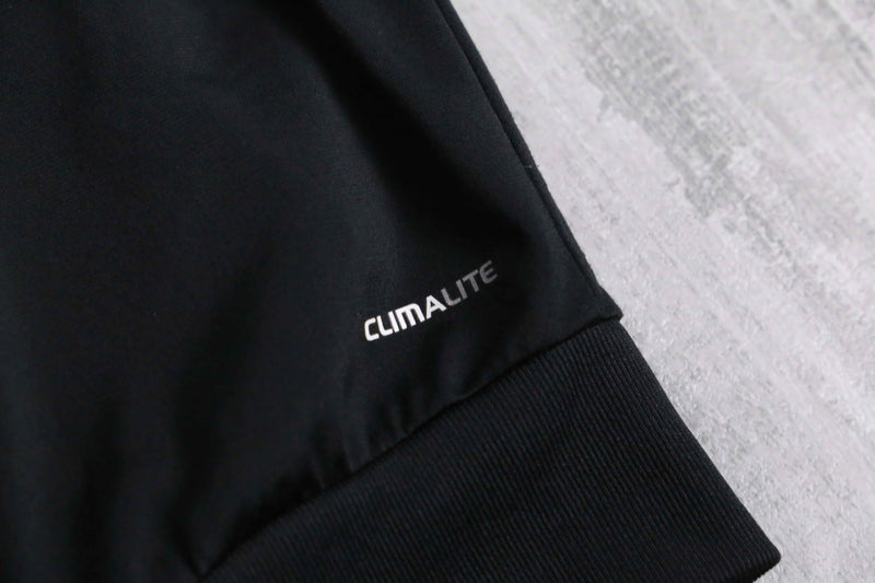 "adidas" green tone 3line track jacket