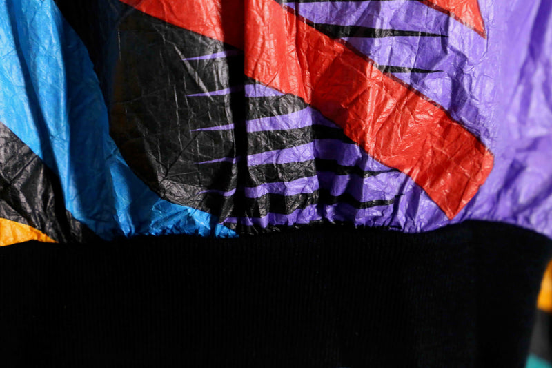 1990s all over pattern tyvek jacket