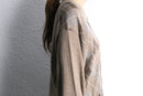 light brown argyle check cardigan