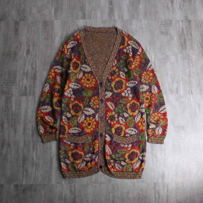 MISSONI SPORT flower pattern cardigan