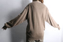 light brown argyle check cardigan