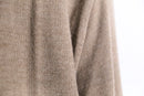 light brown argyle check cardigan