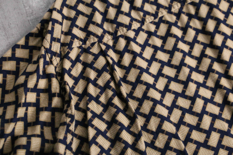 “claiborne” total pattern rayon shirt