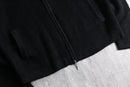 2000s double-zip drivers rib knit