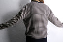 “Ermenegild Zegna” wool border V-neck knit