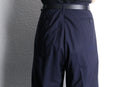 ”Burberrys” navy wide trousers