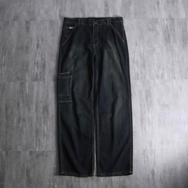 2000s CK Jeans low-rise straight denim pants