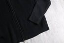 2000s double-zip drivers rib knit