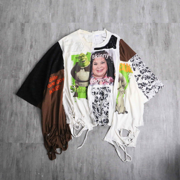 ''Re:make''docking lace boro Tee