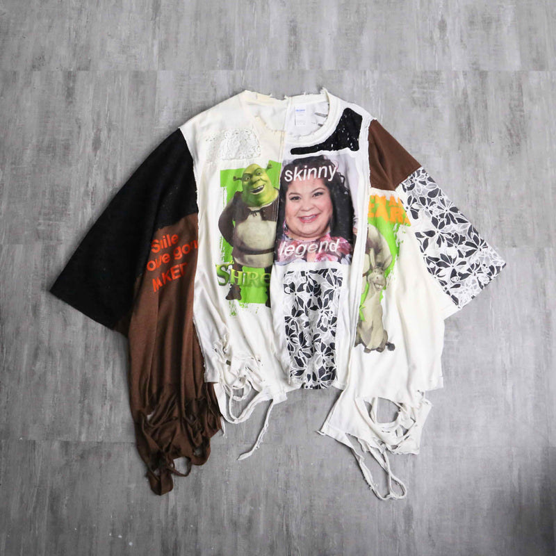 ''Re:make''docking lace boro Tee
