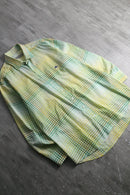 2000s ETRO gingham check dress shirt｜シャツの古着 詳細2