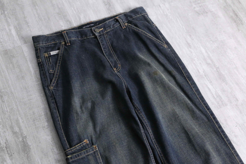 2000s CK Jeans low-rise straight denim pants