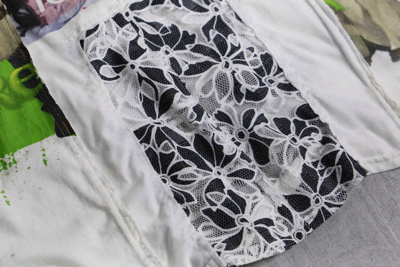 ''Re:make''docking lace boro Tee