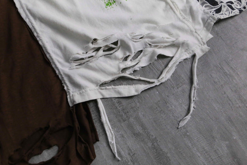 ''Re:make''docking lace boro Tee