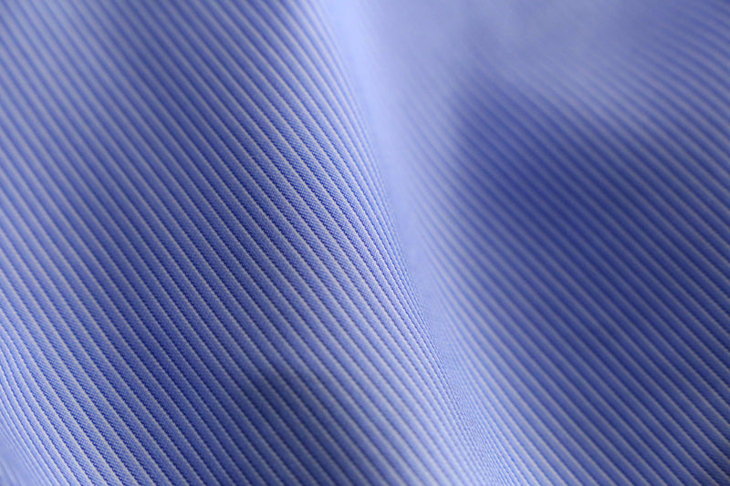 “Calvin Klein” sax blue stripe dress shirt
