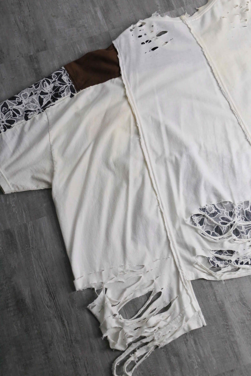 ''Re:make''docking lace boro Tee